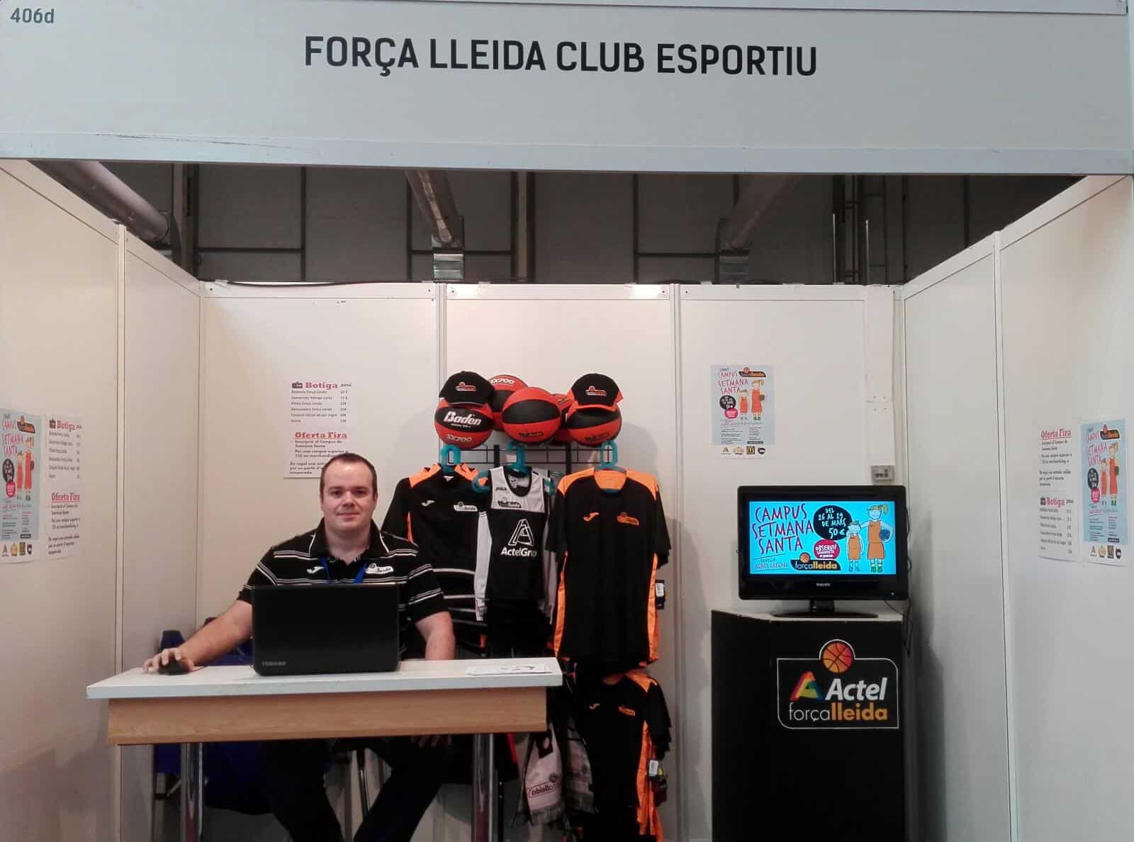 El Força Lleida està present a la Fira Petitàlia de Lleida