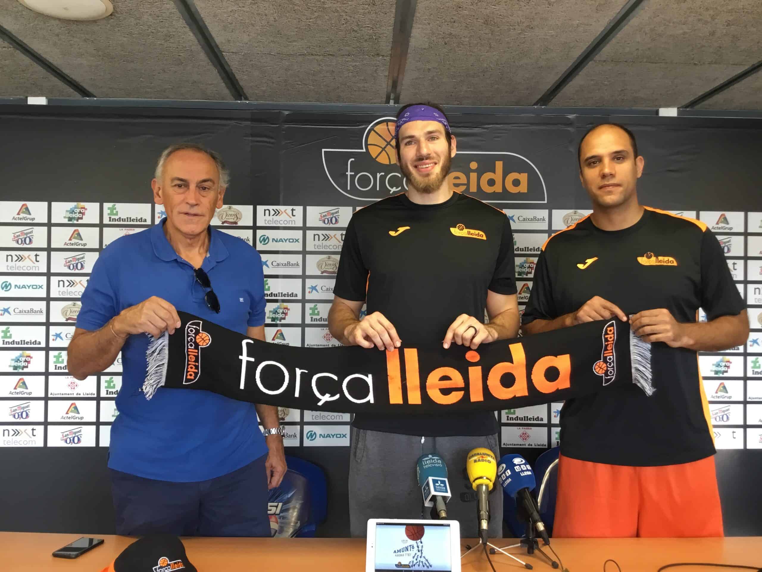 «Amb l’Eric no anem coixos de mà i és un jugador dur i amb presència». Presentació de Stutz