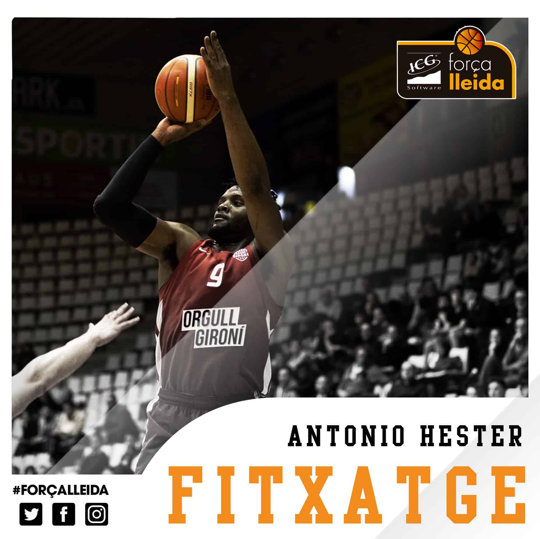 Antonio Hester, nova incorporació al primer equip