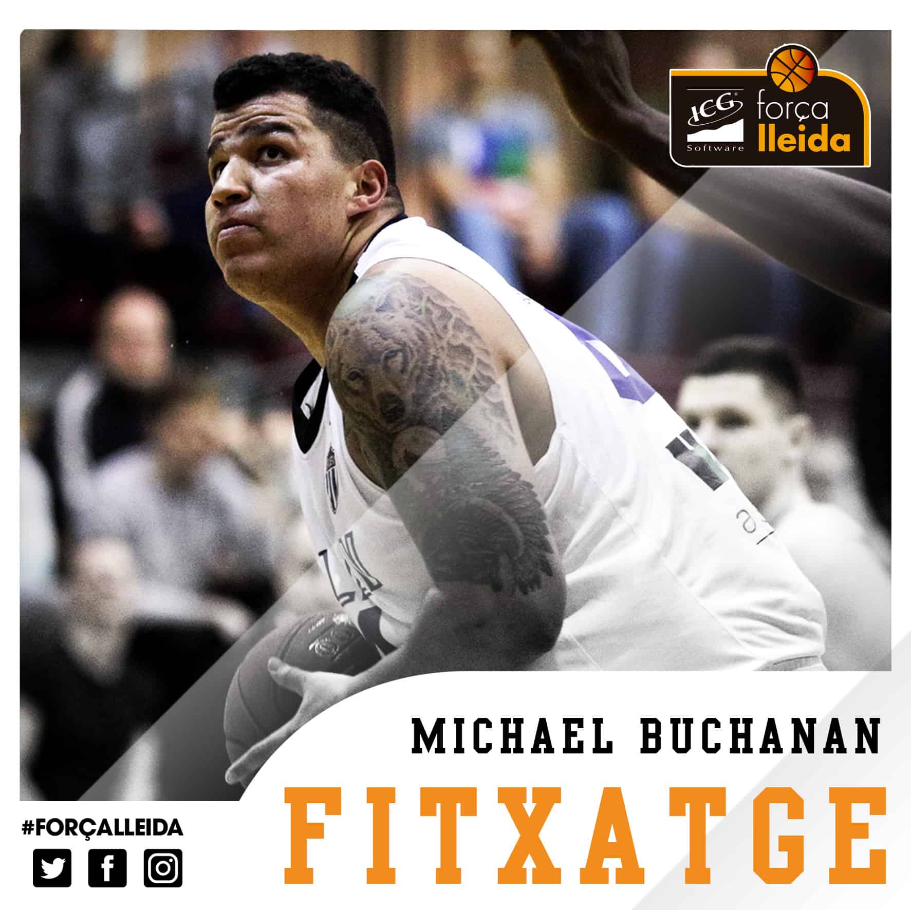 Michael Buchanan, primer “cinc” del nou ICG Força Lleida