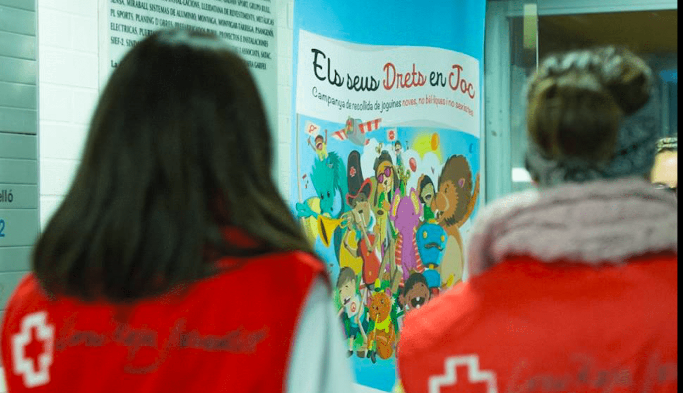 Recollida de joguines noves en benefici als infants més vulnerables (Creu Roja Joventut)