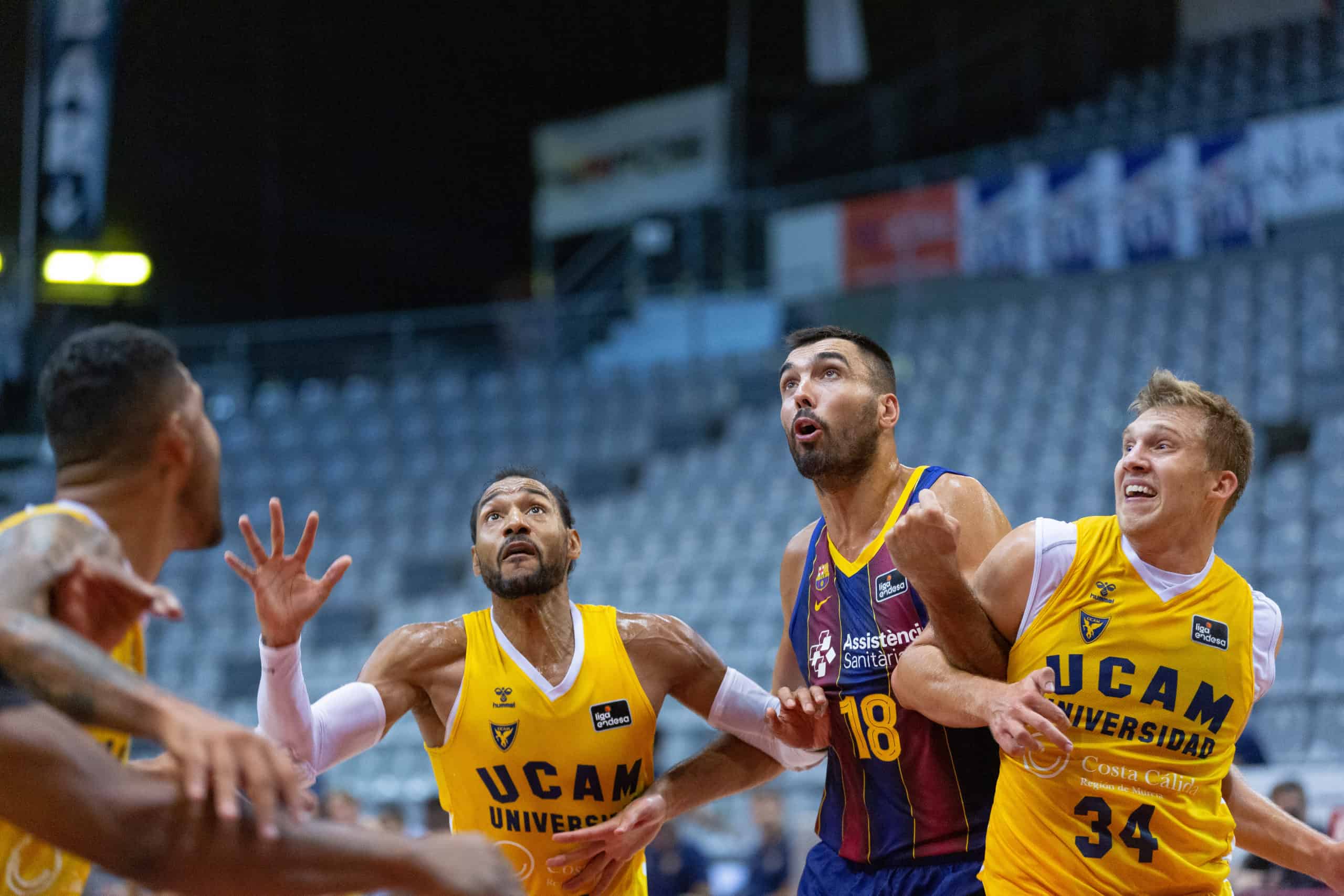 Victòria blaugrana davant del Múrcia (89-84) en el segon amistós ACB al Barris Nord
