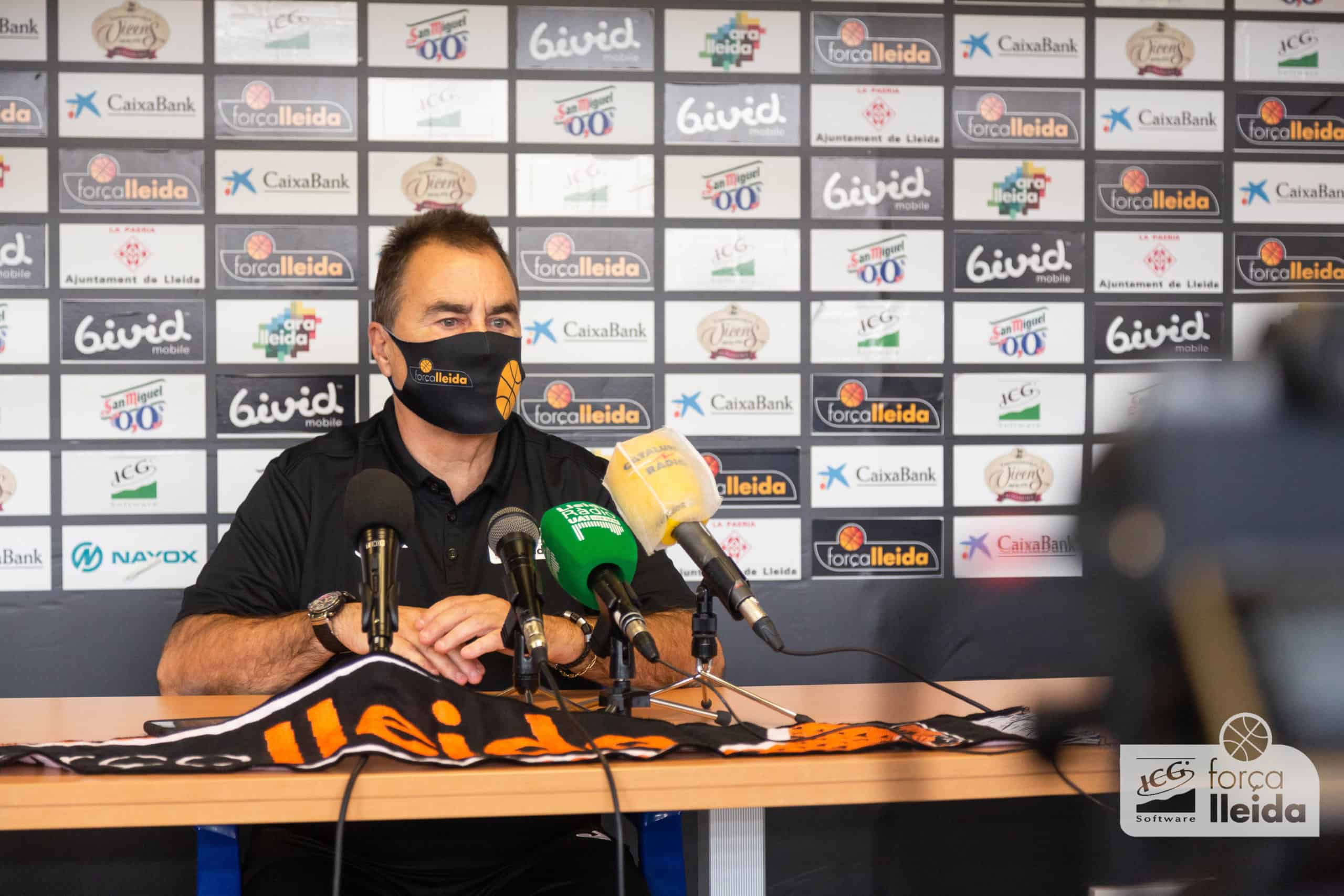 Roda de premsa de la prèvia de la Final de la Lliga Catalana Leb Or