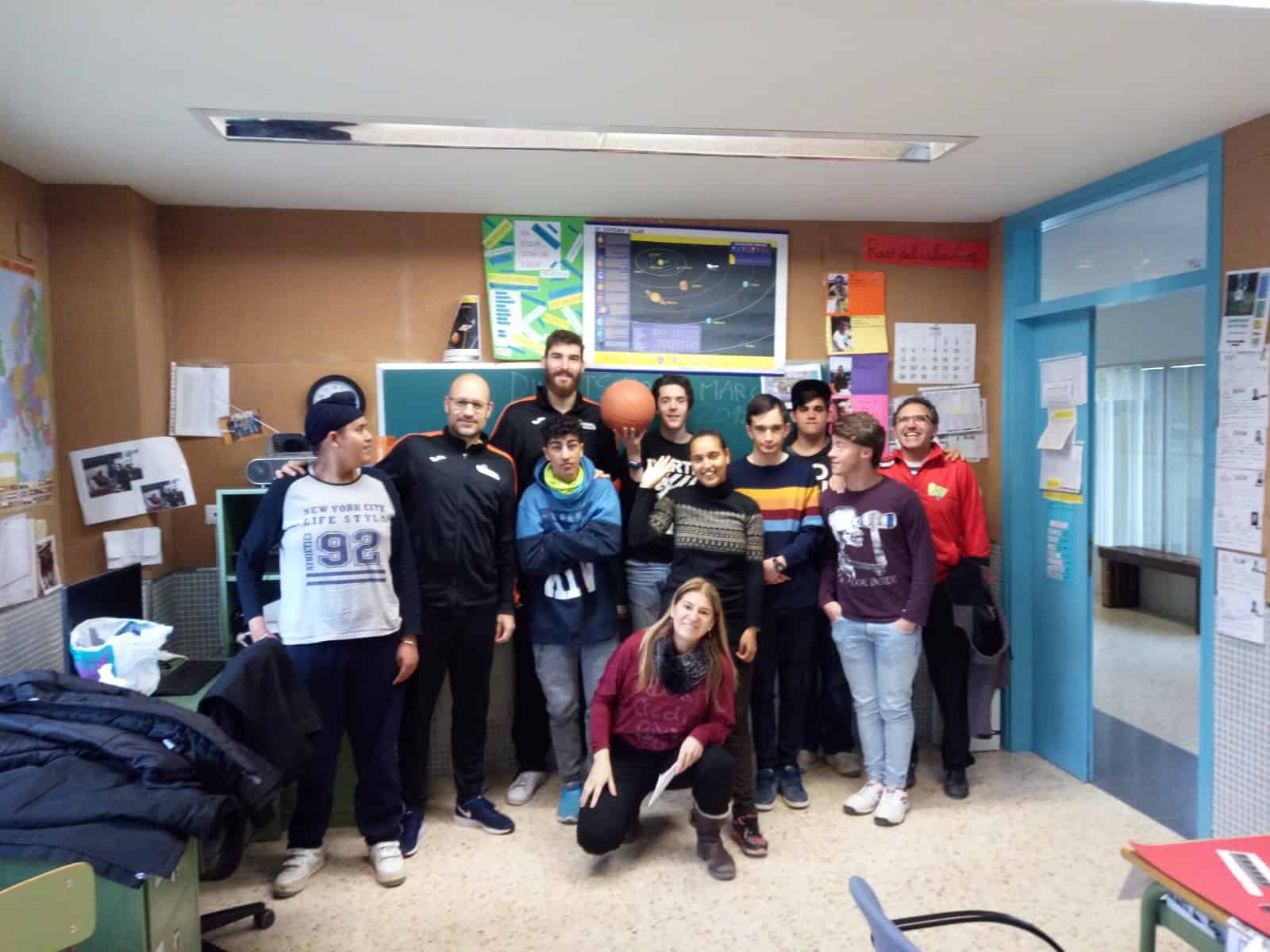 L’Actel Força Lleida visita l’EE Llar de Sant Josep