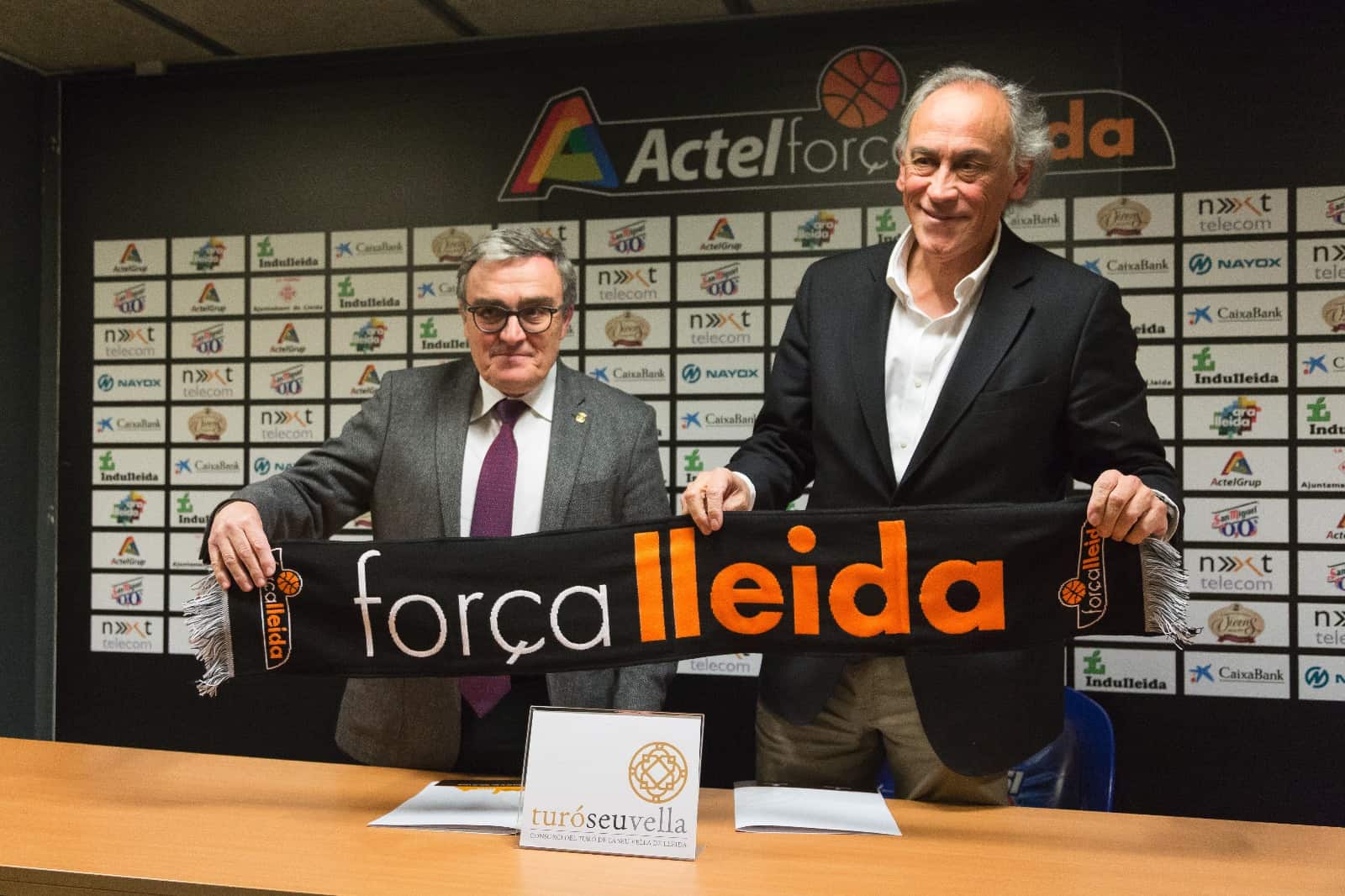 El Força Lleida i el Consorci Turó de la Seu Vella signen conveni de col·laboració per a impulsar la candidatura de la Seu Vella com a Patrimoni Mundial
