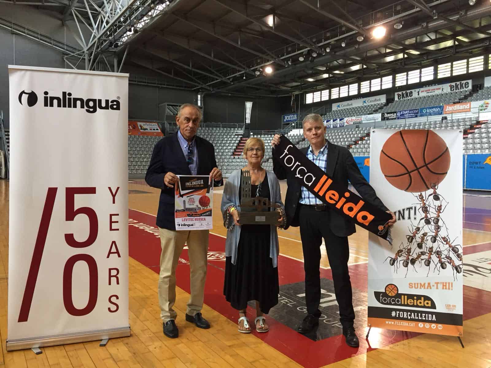 Presentació Trofeu Inlingua Ciutat de Lleida | «Estem molt orgullosos de ser part d’aquest partit», Don Fogarty (Inlingua)
