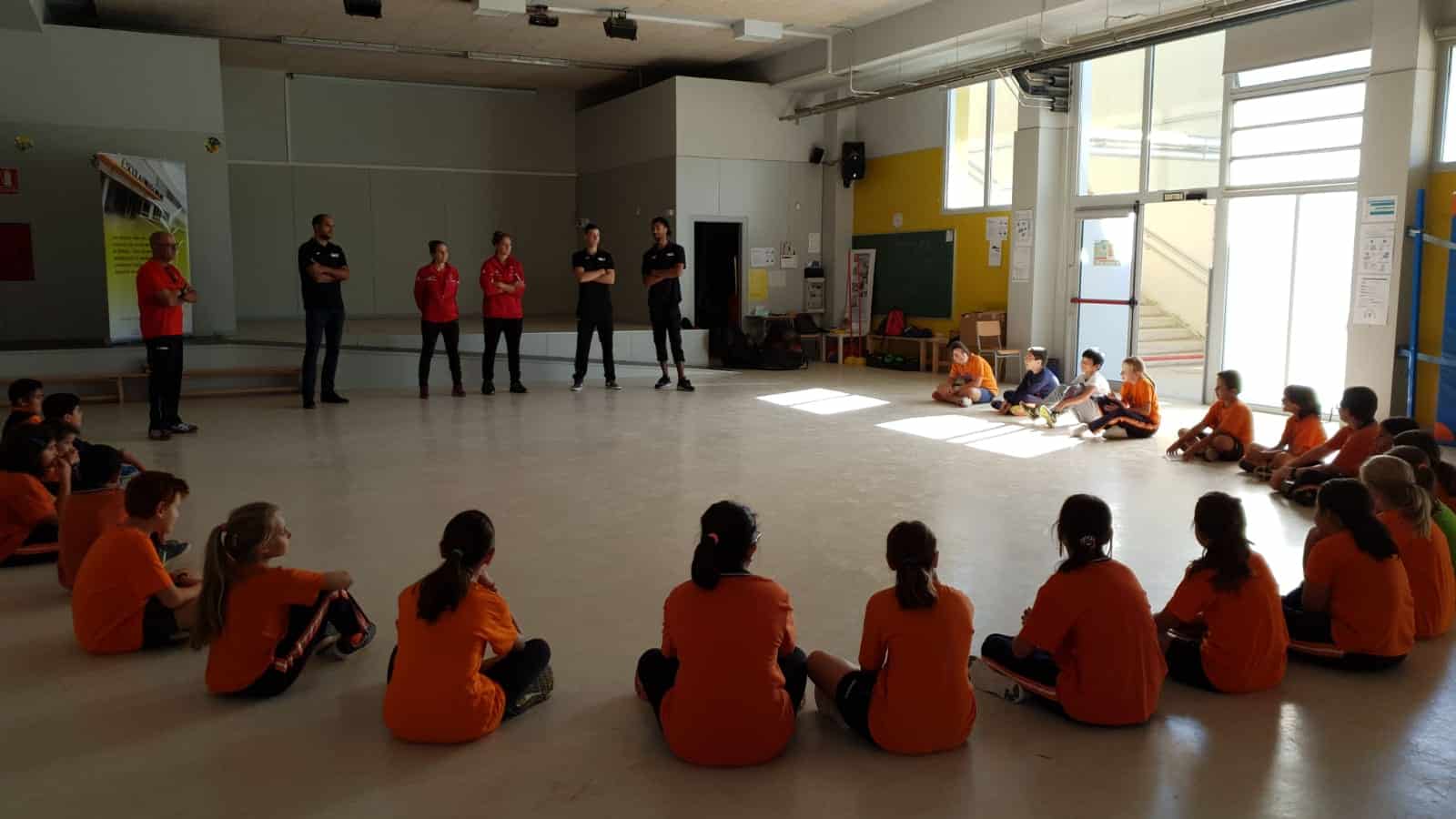 Portem el bàsquet a les escoles