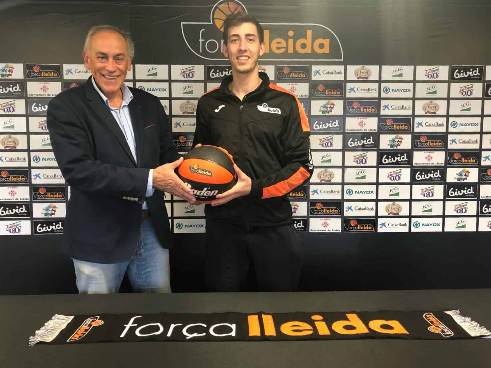 El Força Lleida renova a Adrián Chapela 2 temporades