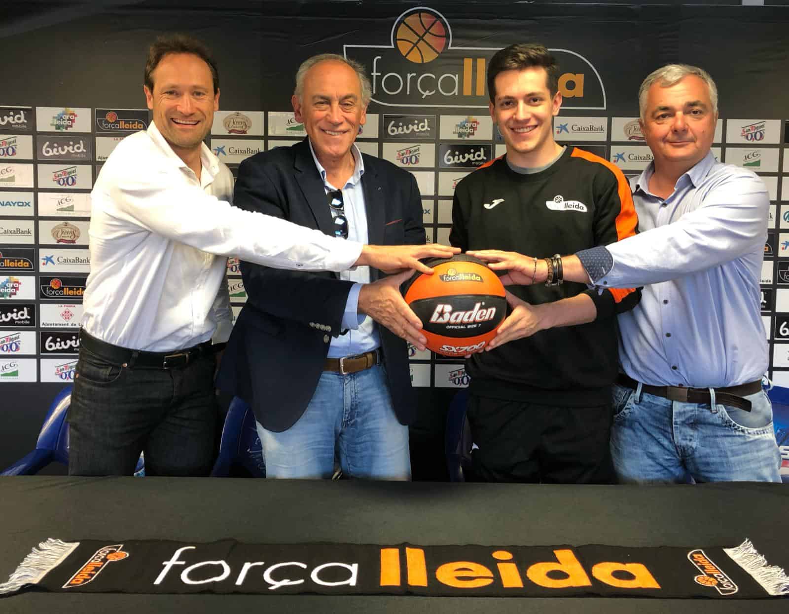 El Força Lleida amplia contracte a Albert Lafuente fins 2022