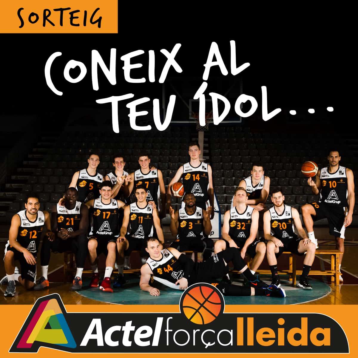 Coneix el teu jugador preferit de l’Actel Força Lleida
