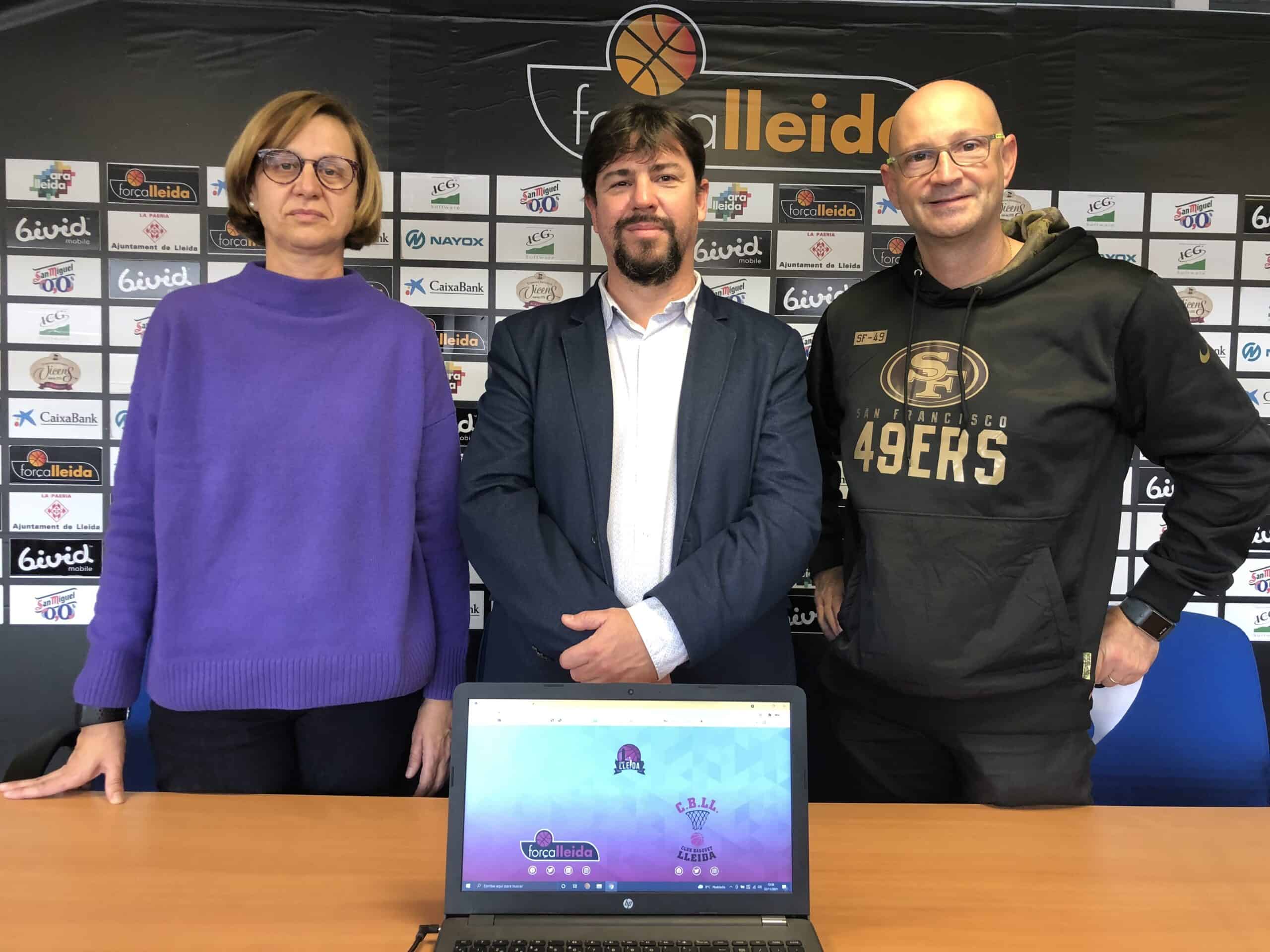 Estrenem nou web: portal conjunt entre Força Lleida, CB Lleida i equips base