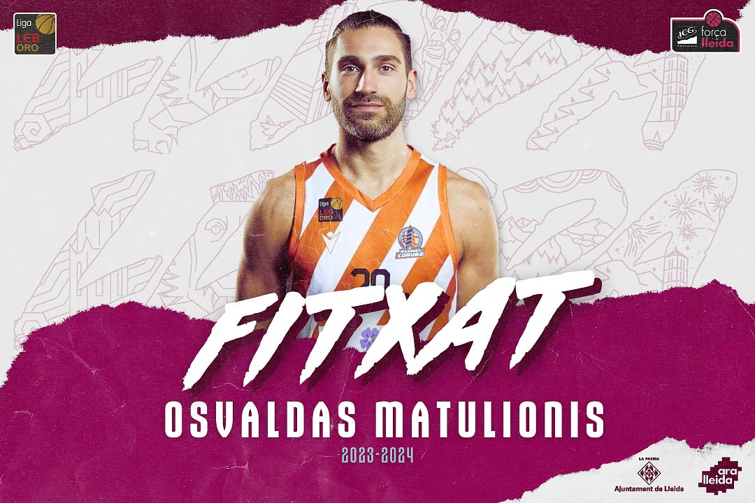 Osvaldas Matulionis vuelve a Lleida 10 años después para vestir de burdeos