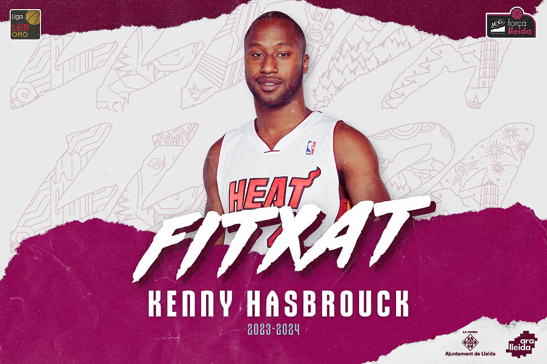 Kenny Hasbrouck, nuevo fichaje para el ICG Força Lleida