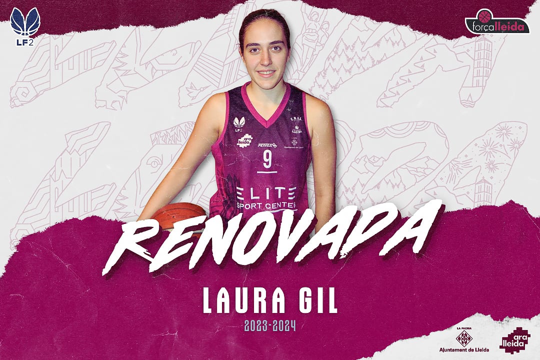 Laura Gil cumplirá su 8ª temporada en el club leridano