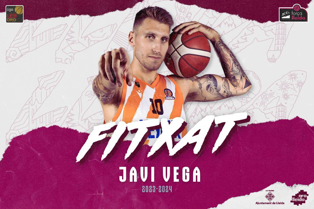Javi Vega, nuevo fichaje para el ICG Força Lleida