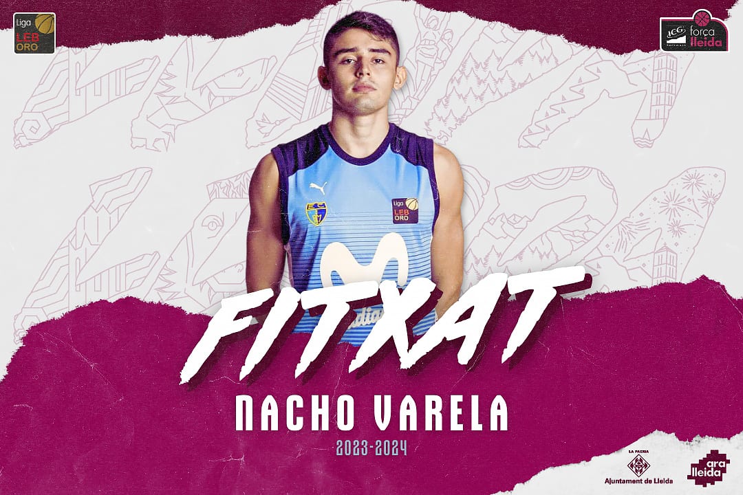El base Nacho Varela, primera incorporación para el ICG Força Lleida