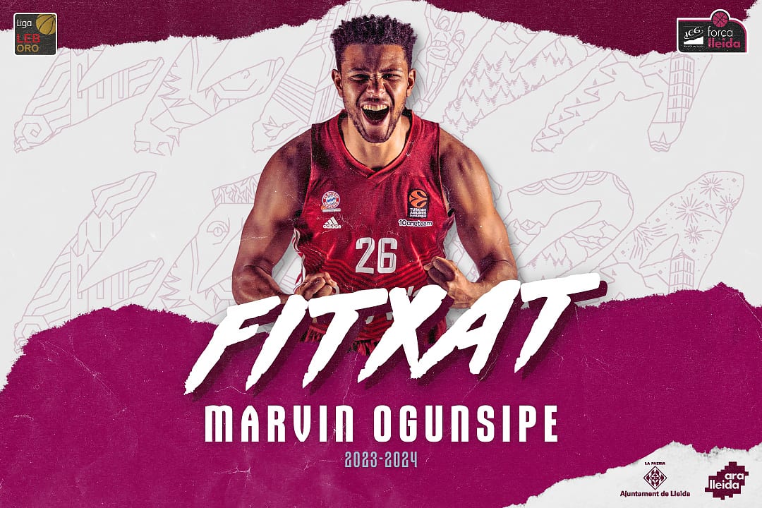 Marvin Ogunsipe es nuevo jugador del ICG Força Lleida
