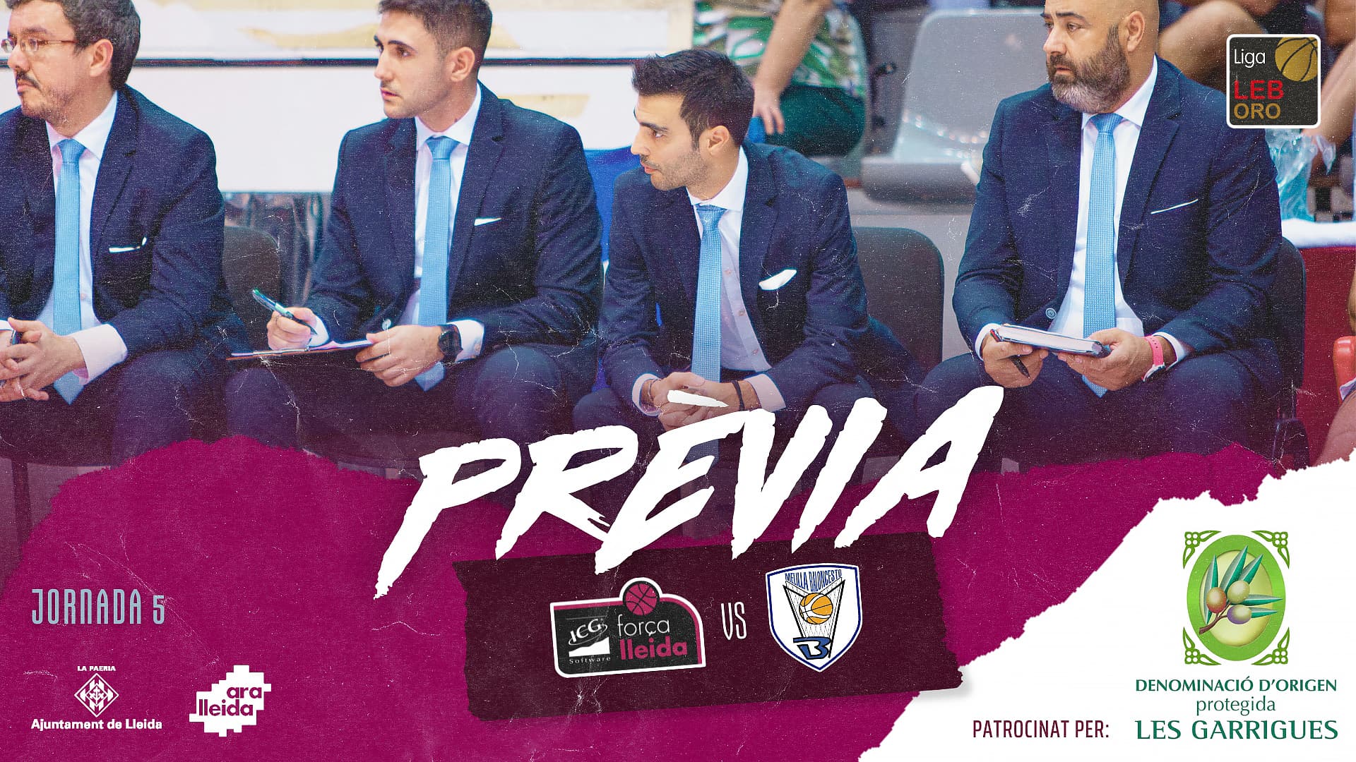 PREVIA J5. LEB Oro. Salir a morder