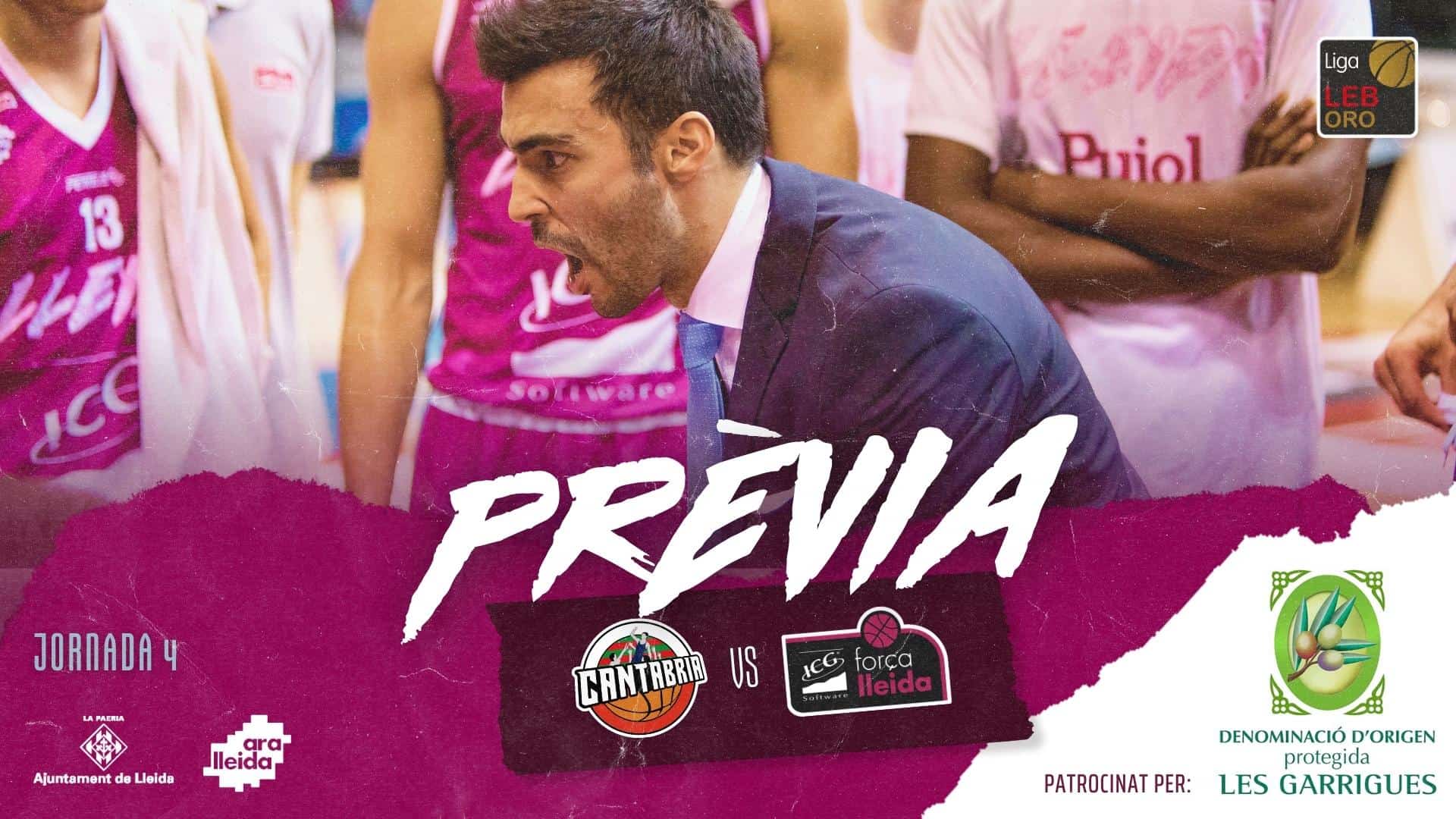 Previa J4. LEB Oro. Dinamismo y control del rebote, las claves del partido en Cantabria