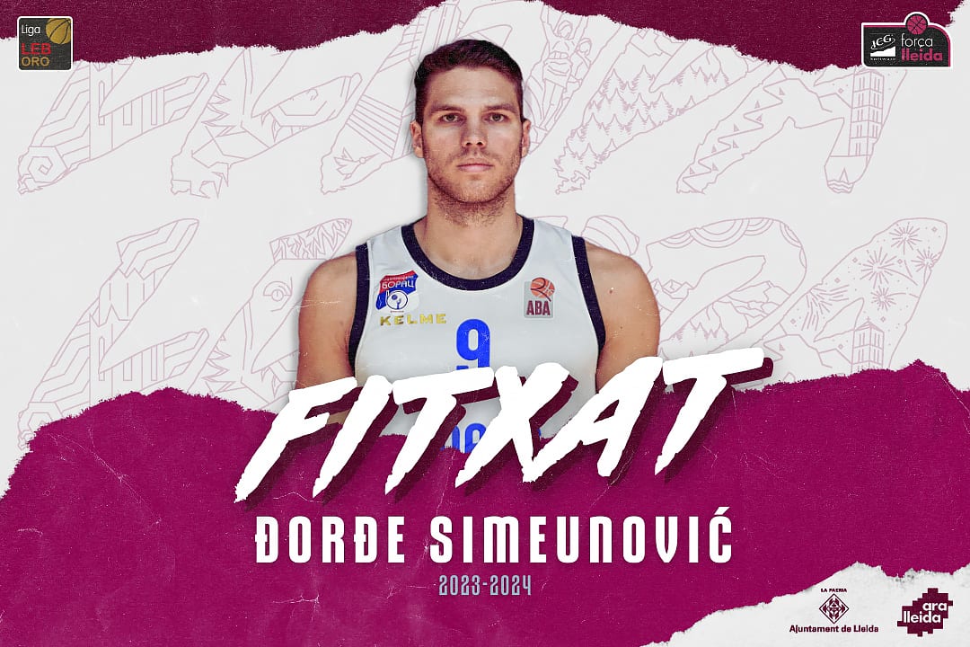 El Força Lledia ficha a Đorđe Simeunović