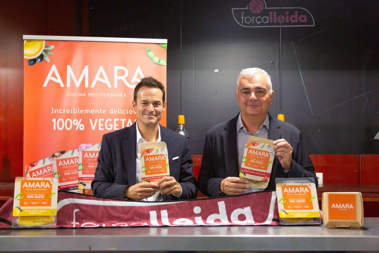 Amara y sus Burgers vegetales, ¡del Força Lleida un año más!