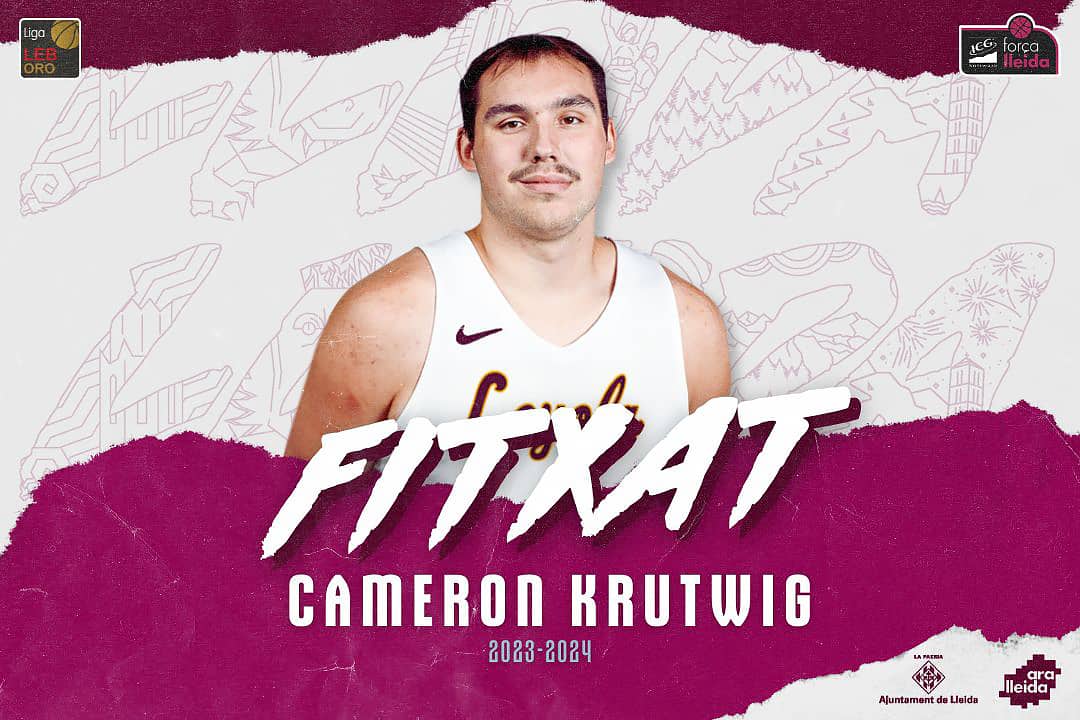 Cameron Krutwig es nuevo jugador del ICG Força Lleida