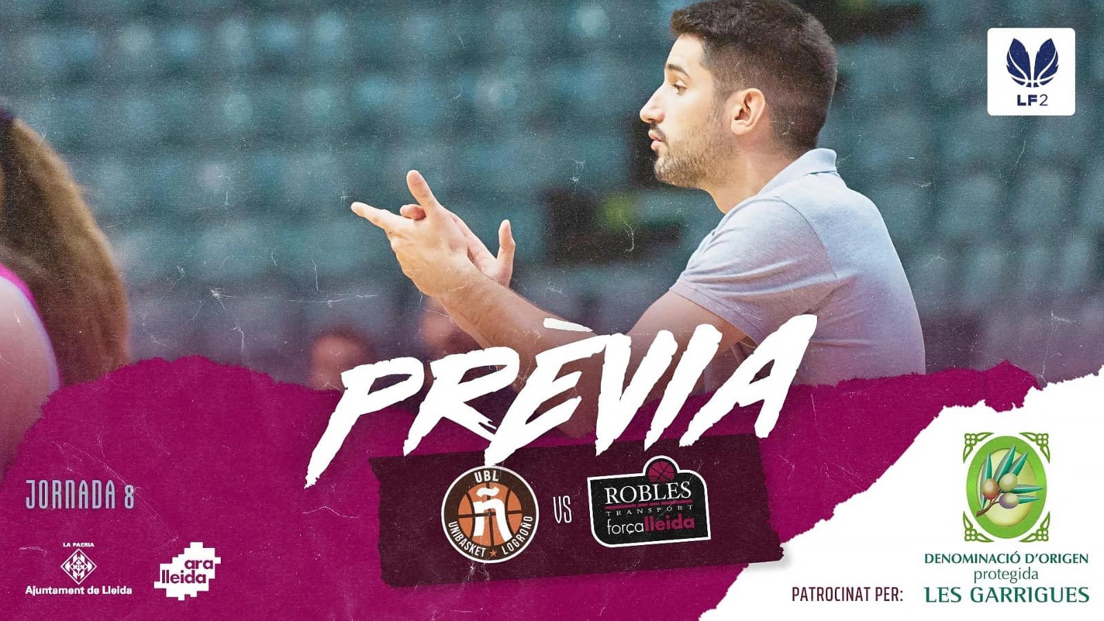 PREVIA J8. LF2. Partido de altura en Logroño