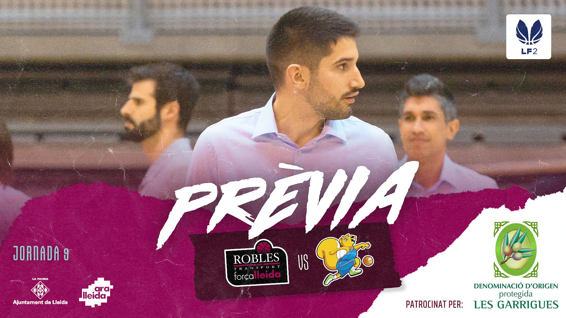 PREVIA J9. LF2. El Robles Força Lleida quiere imponer su juego rápido