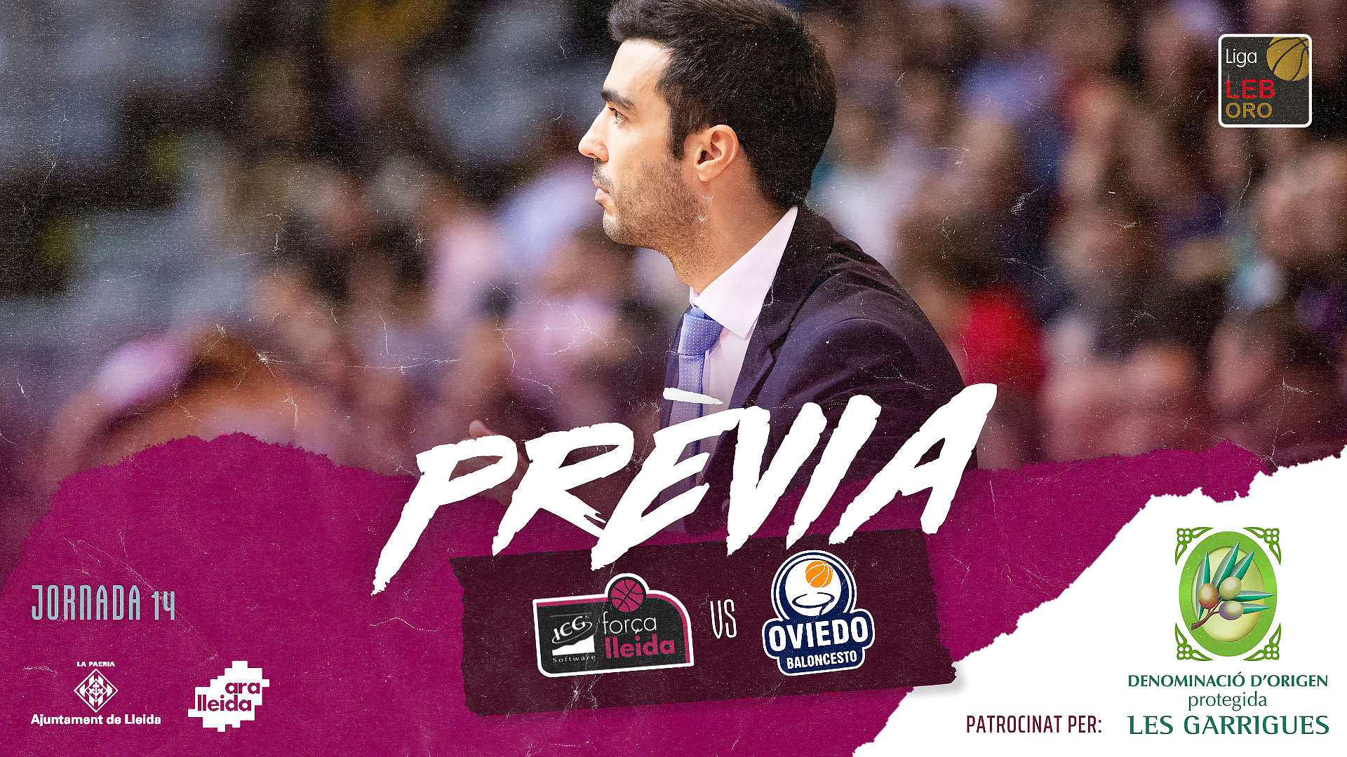 PREVIA J14. LEB ORO. "Oviedo siempre está puesto en los partidos"«