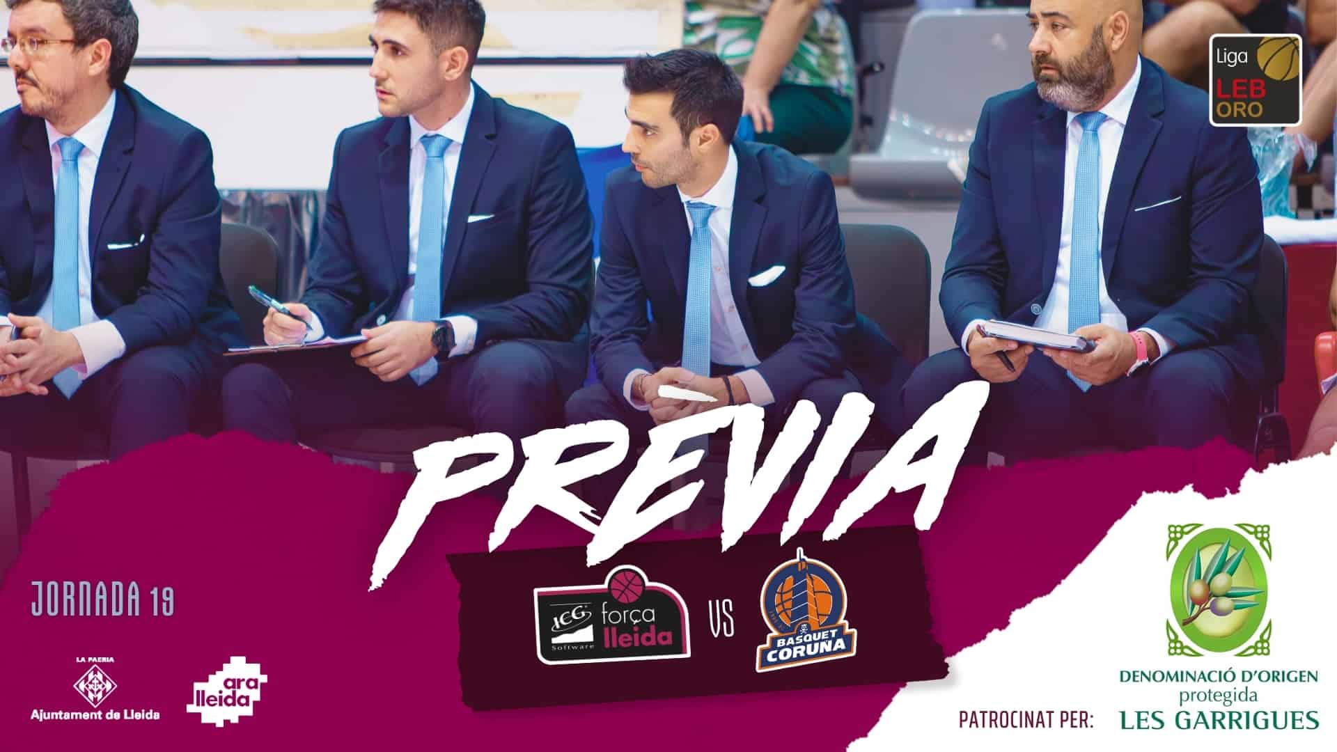 PREVIA J19. LEB ORO. Coruña tiene un «plantillón»