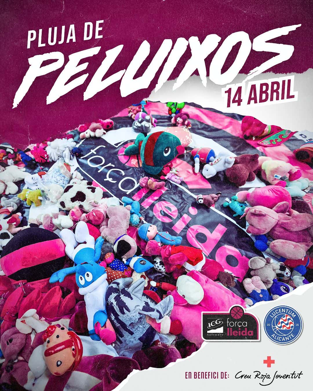 El domingo, lluvia de peluches en el Barris!!!