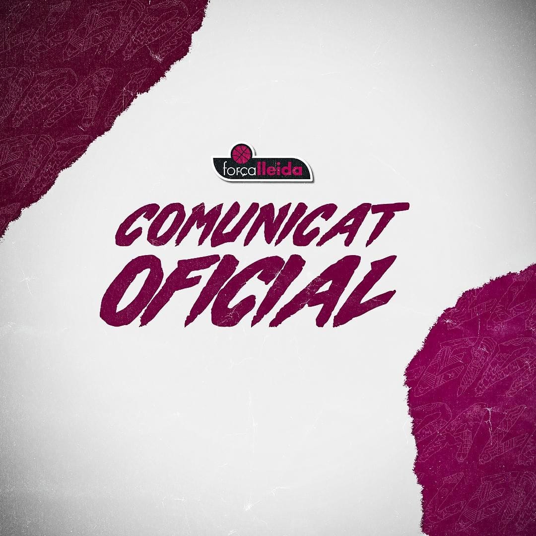 COMUNICADO PRENSA | Actualidad equipo femenino Força Lleida