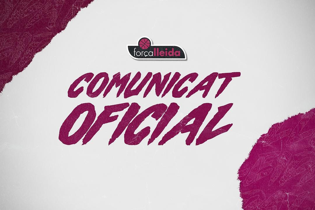 COMUNICADO OFICIAL | Equipo Femenino Força Lleida
