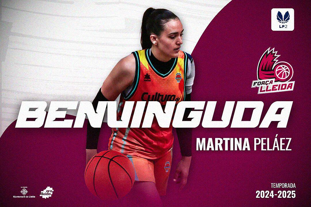 La leridana Martina Peláez es nueva jugadora del Força Lleida