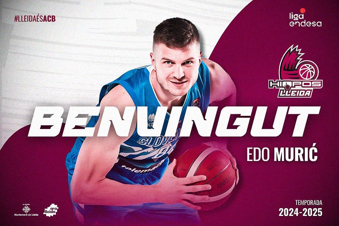 Edo Murić nuevo jugador del Hiopos Lleida