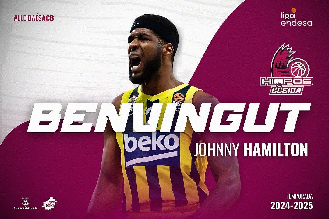 El Hiopos Lleida incorpora a Johnny Hamilton