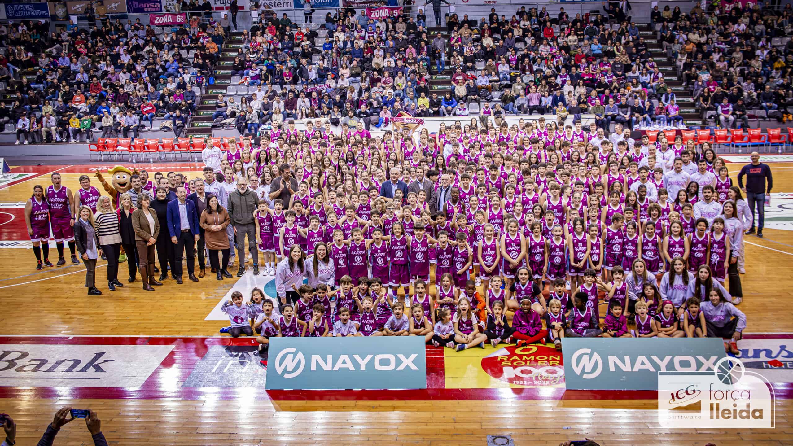 El Força Lleida celebra el viernes la Fiesta de Presentación de los Equipos de la Base con más de 350 jugadores y jugadoras en etapa formativa