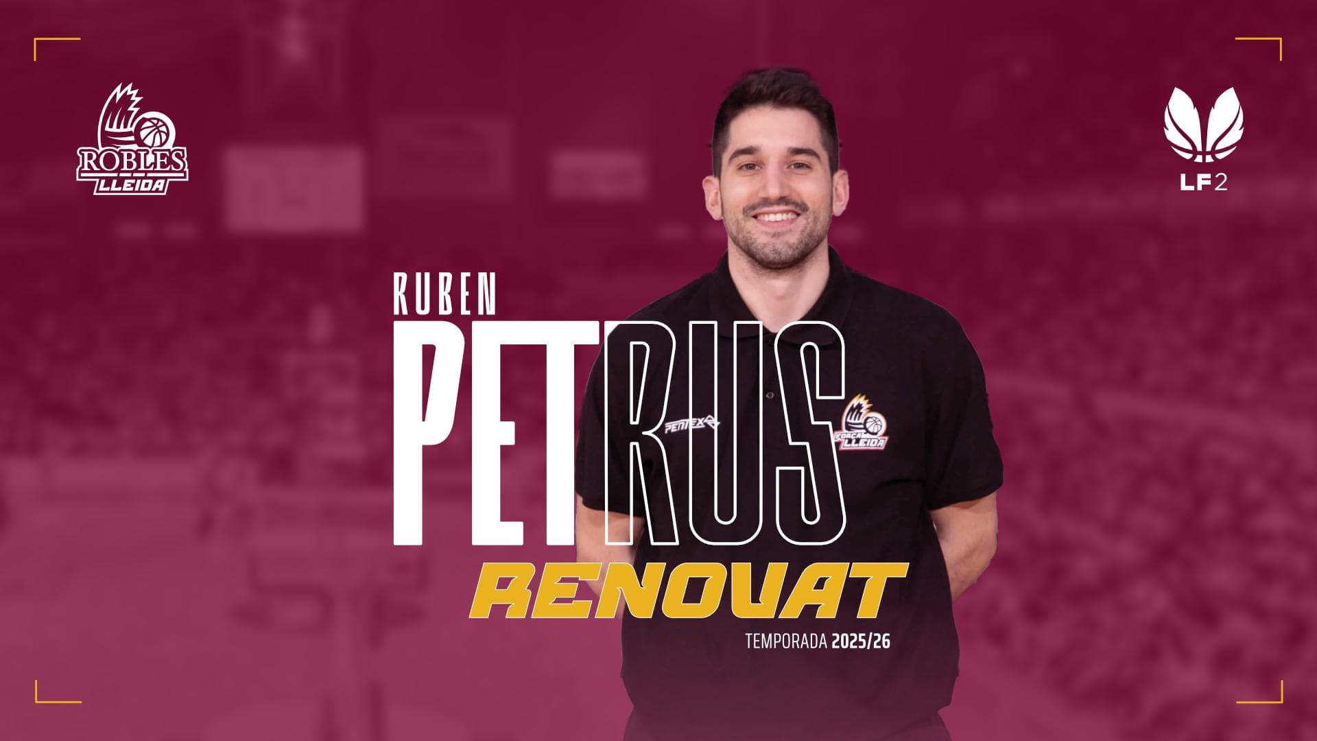 Ruben Petrus continuará al frente del Robles Lleida en Liga Femenina 2