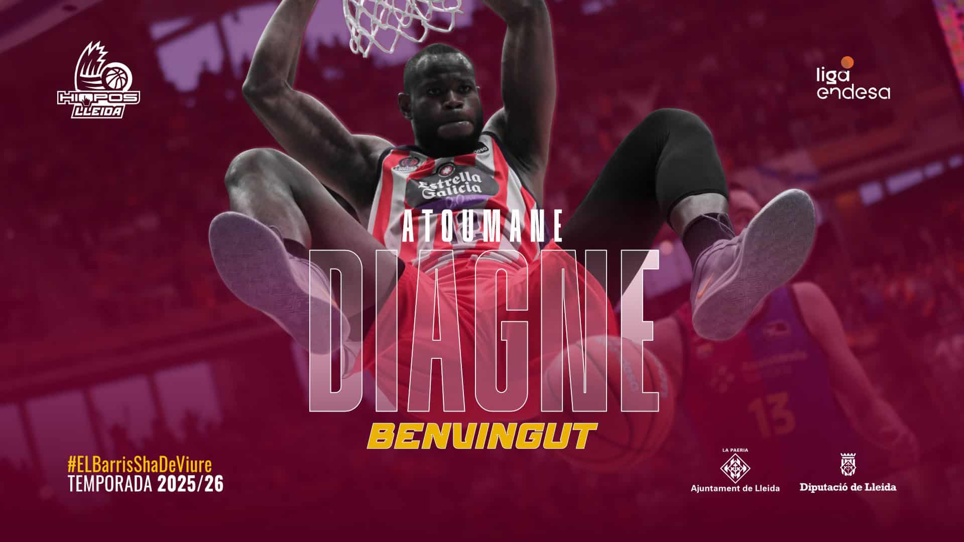 Atoumane Diagne, primer fichaje del Hiopos Lleida