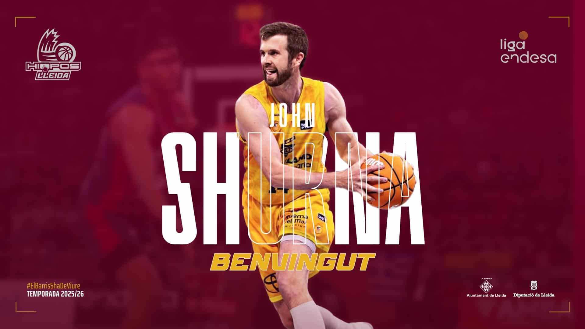 John Shurna es nuevo jugador del Hiopos Lleida