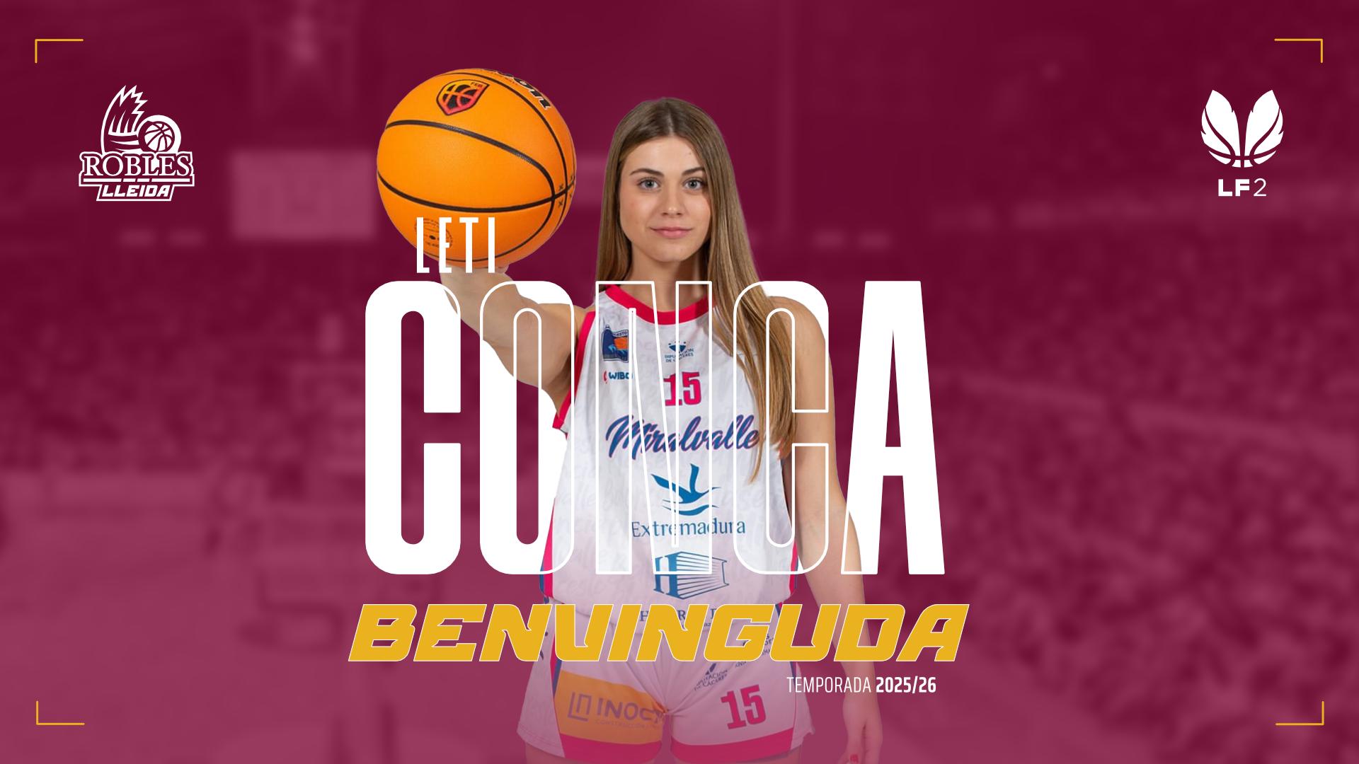 Leti Conca, nuevo fichaje para el Robles Lleida