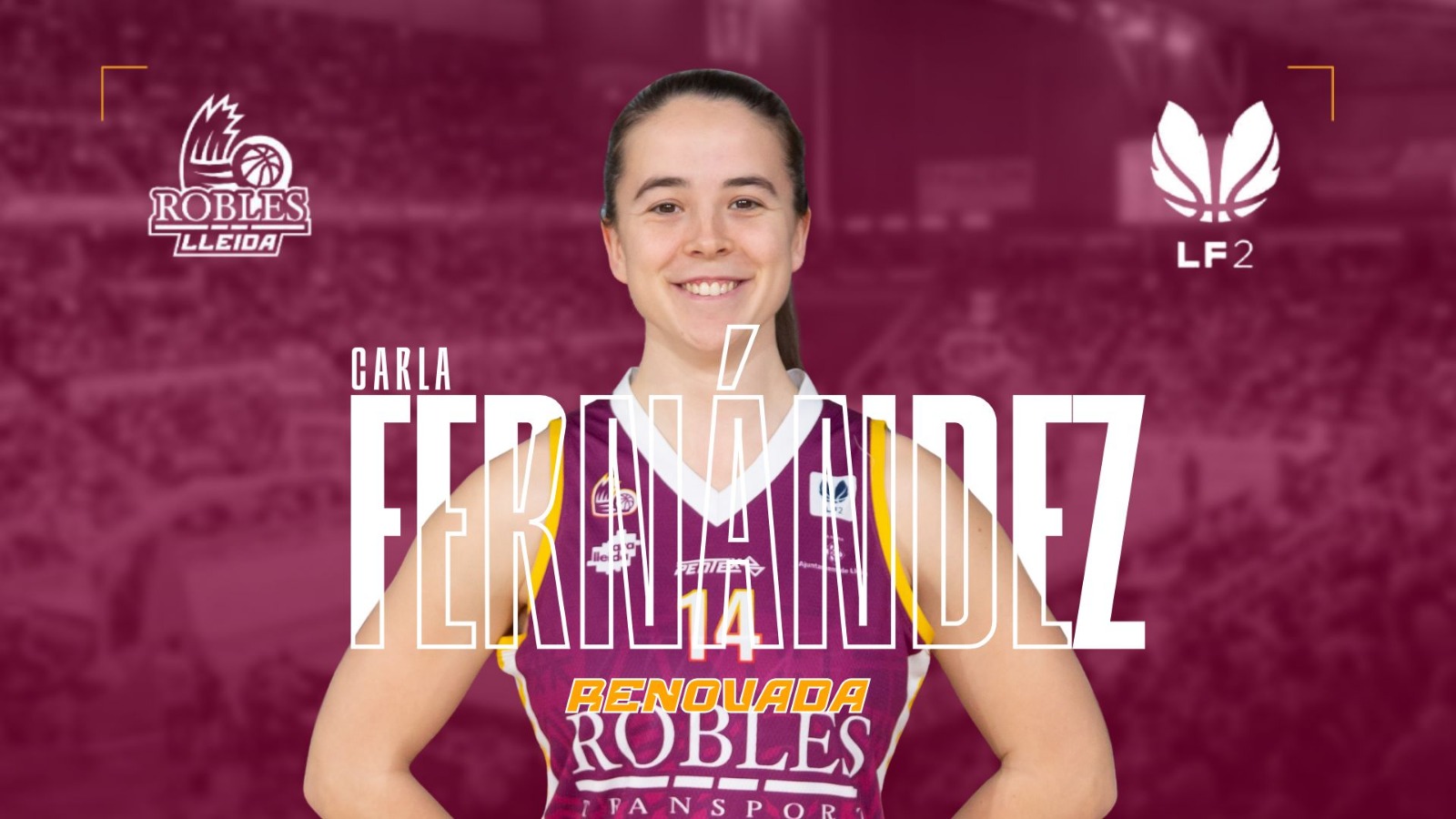 Carla Fernández renovada con el Robles Lleida