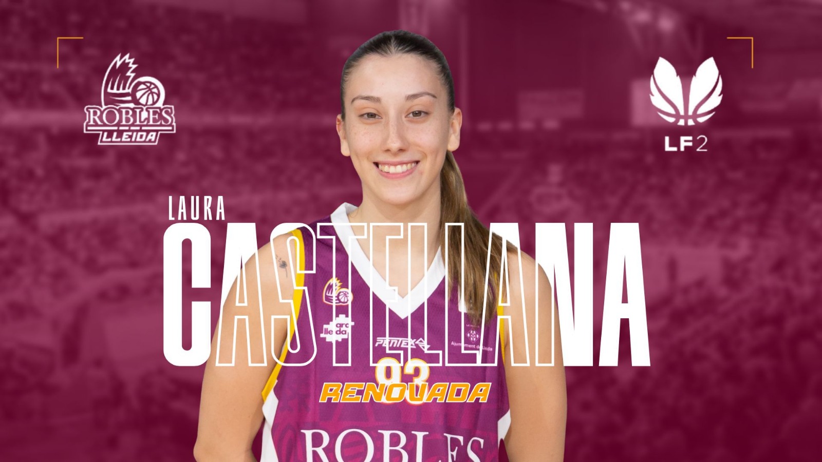 Laura Castellana, del Senior B en el equipo de Liga Femenina 2