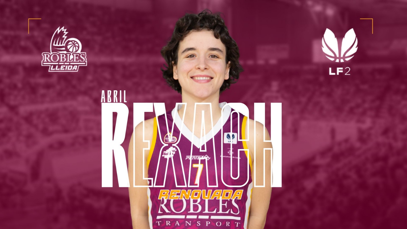 Abril Rexach continuará en el Robles Lleida