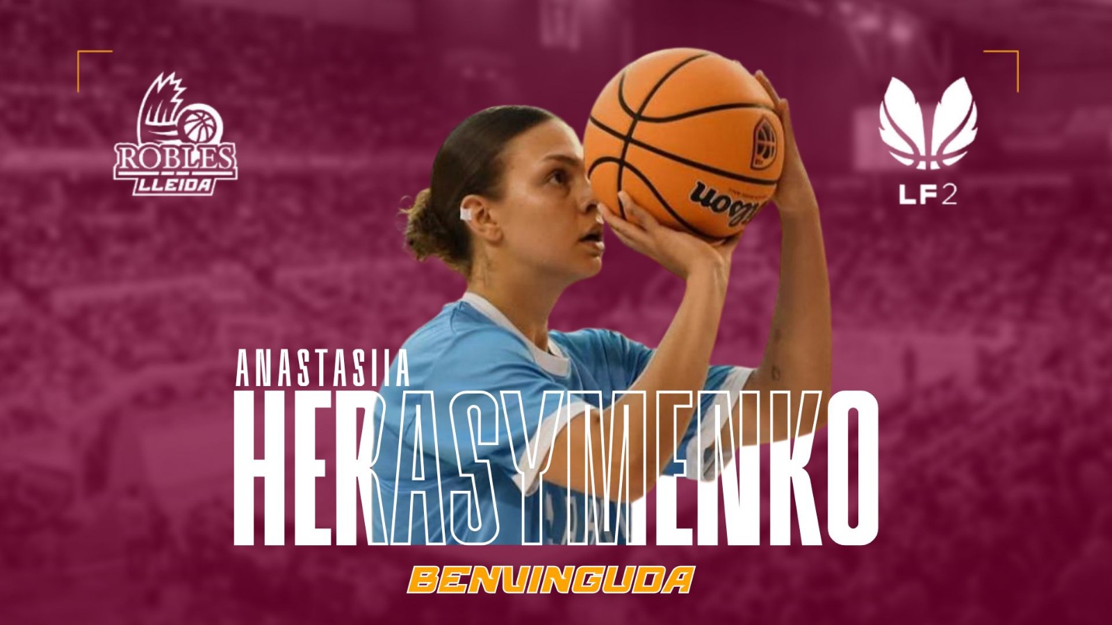 Anastasia Herasymenko, nueva incorporación para el Robles Lleida