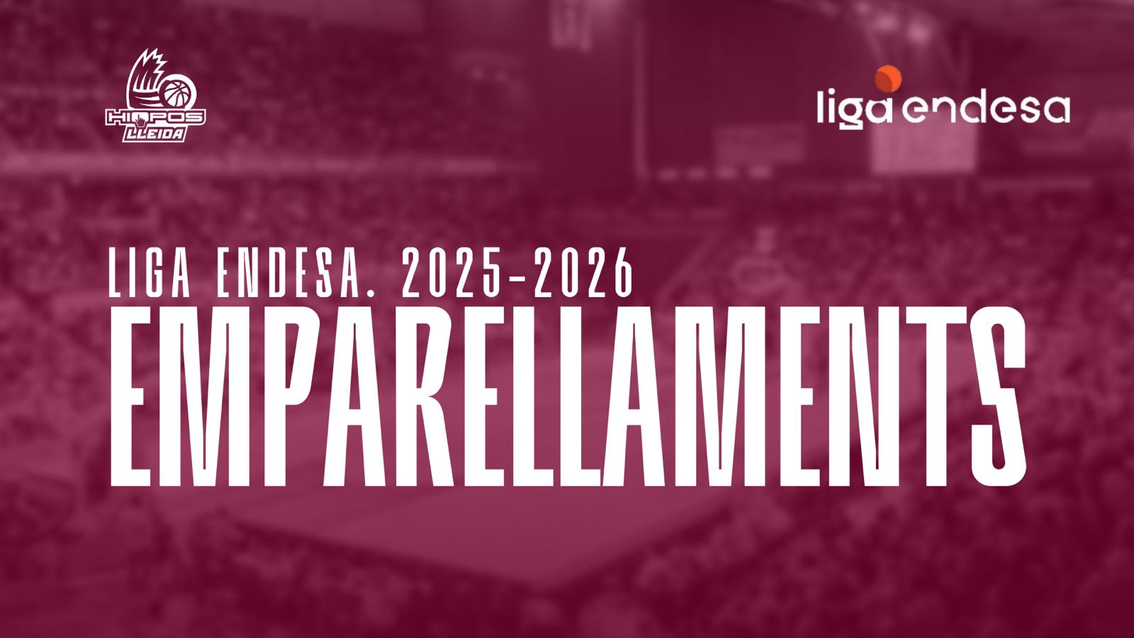 EMPAREJOS LIGA ENDESA 2025-2026