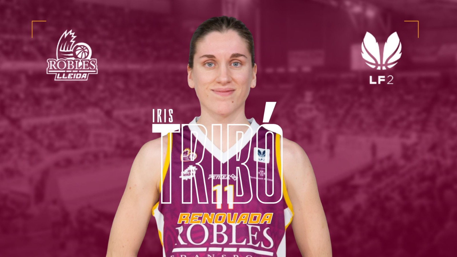 Iris Tribó renueva con el Robles Lleida para la temporada 2025-2026