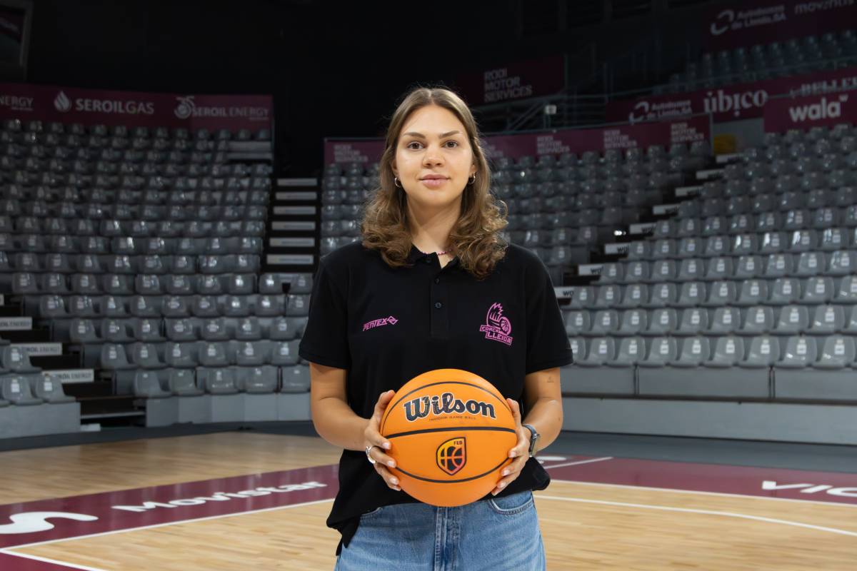 Anastasia Herasymenko: «El Robles Lleida es el lugar ideal para crecer tanto como jugadora como persona»
