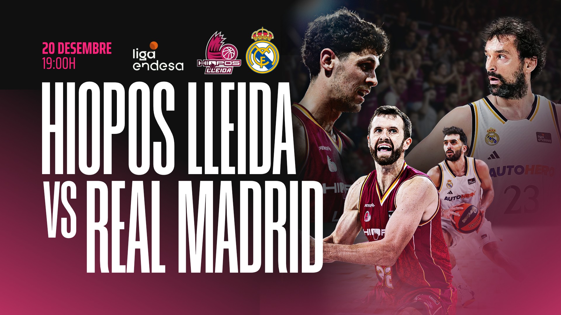 HIOPOS LLEIDA - REAL MADRID. Día de club. Información sobre entradas