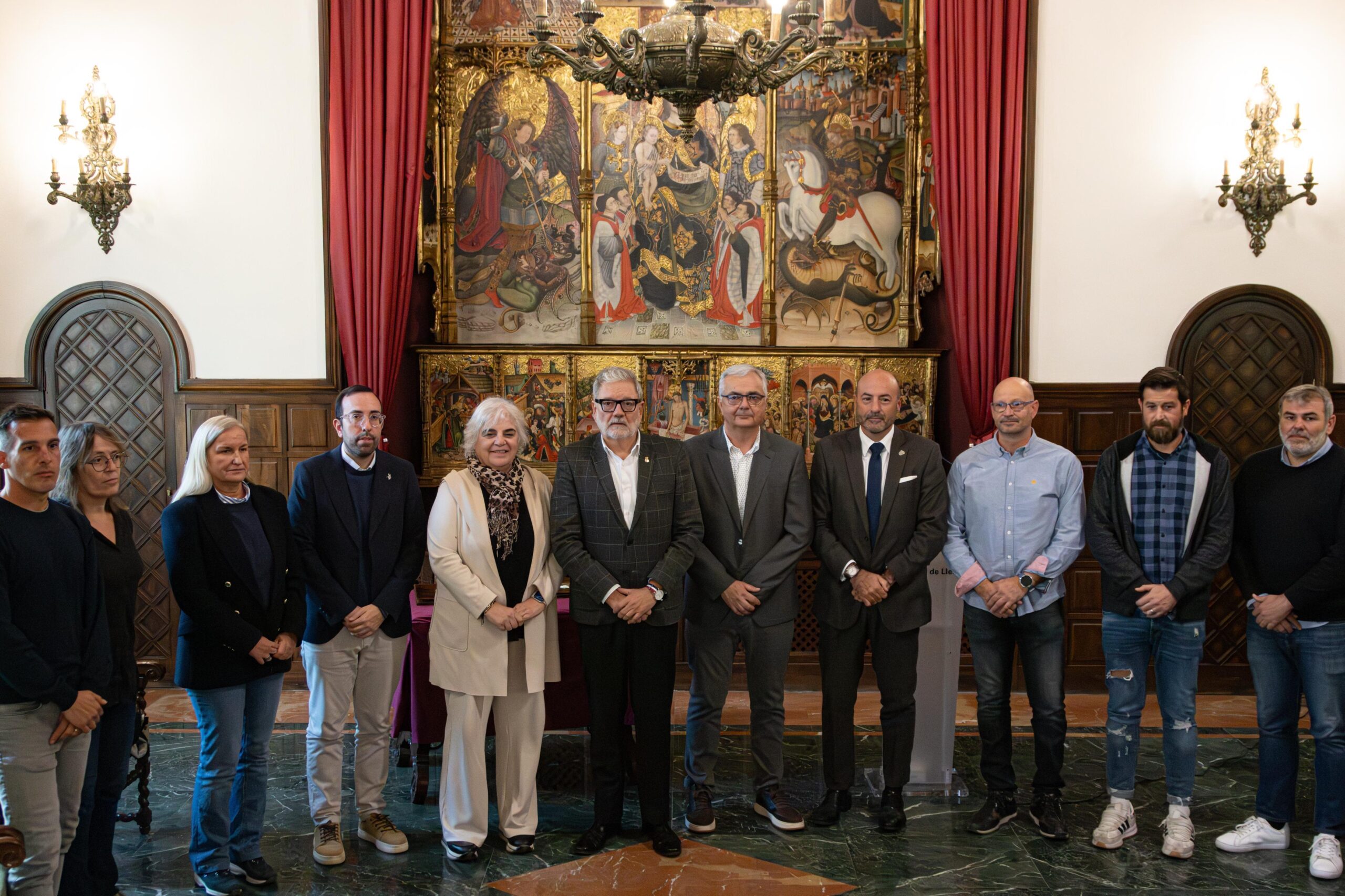 El Ayuntamiento de Lleida y el Força Lleida firmamos el convenio de uso común del Barris Nord